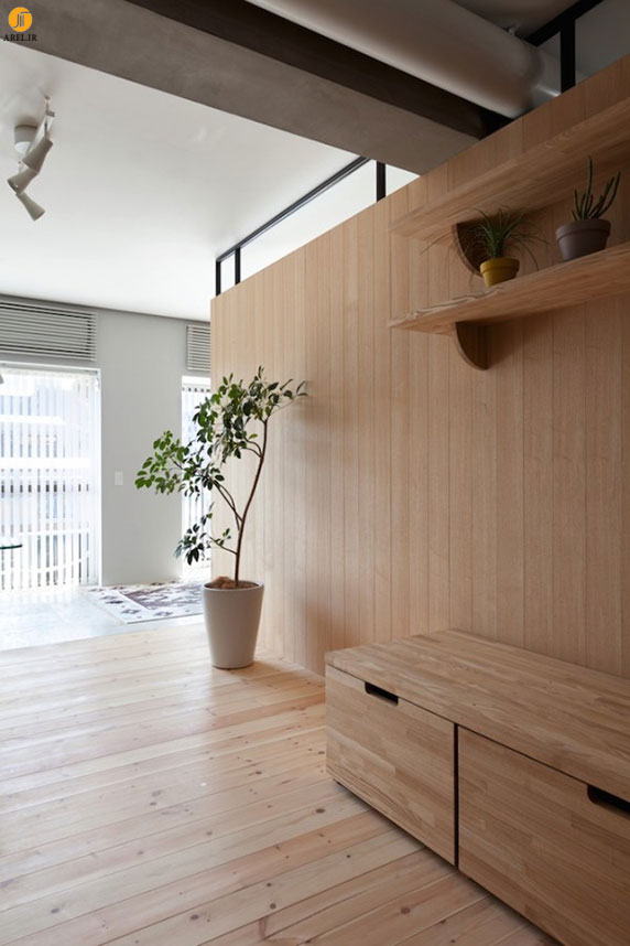طراحی داخلی 2 آپارتمان کوچک به سبک مینیمال ژاپنی