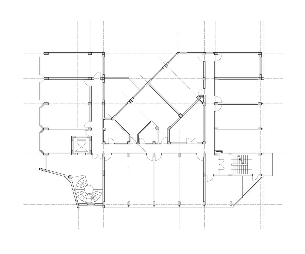 طراحی معماری ساختمان اداری شانگهای